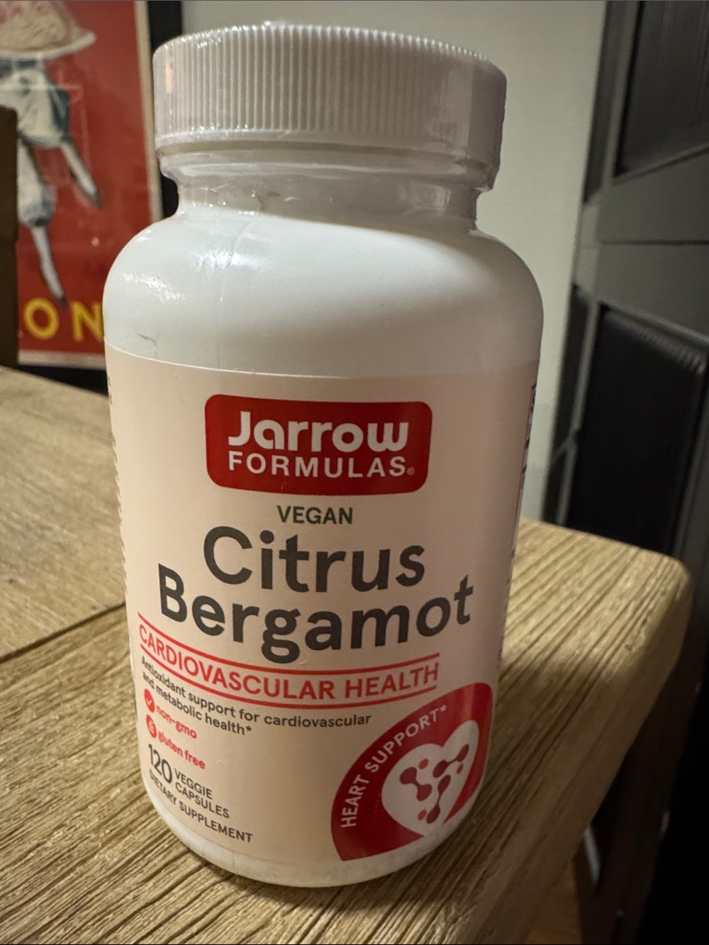 Jarrow Vegan Citrus Bergamot – 120 Capsules NEW